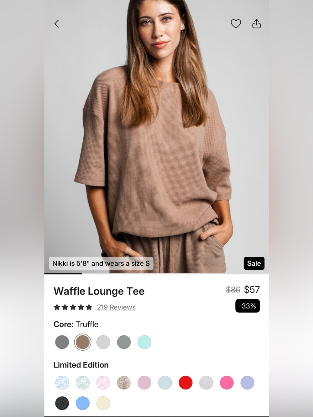 Comfrt Waffle Lounge Set